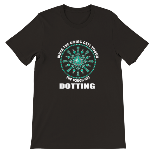 Going gets tough - Emerald - Premium Unisex Crewneck T-shirt